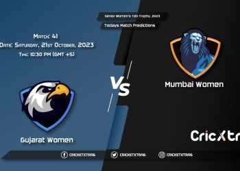 Senior Women's T20 Trophy, 2023, GUJ-W vs MUM-W 41st Match Prediction, Fantasy Cricket Tips, Pitch Report and Injury Update