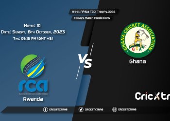 West Africa T20I Trophy, 2023, RWA vs GHA 10th Match Prediction, Fantasy Cricket Tips, Pitch Report and Injury Update