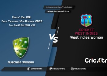 West Indies Women tour of Australia, 2023, AUS-W vs WI-W 2nd ODI Match Prediction, Fantasy Cricket Tips, Pitch Report and Injury Update