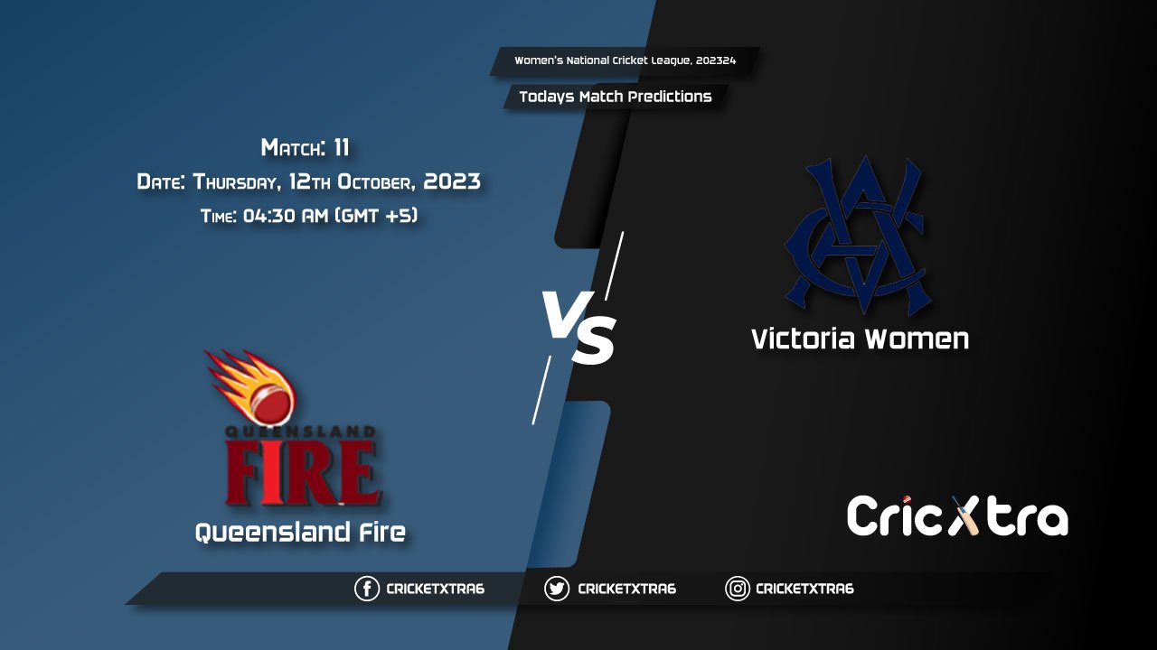 Women's National Cricket League, 202324, QUN-W vs VCT-W 11th Match Prediction, Fantasy Cricket Tips, Pitch Report and Injury Update