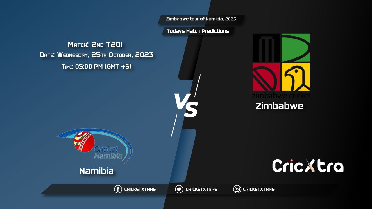 Zimbabwe tour of Namibia, 2023, NAM vs ZIM 2nd T20I Match Prediction, Fantasy Cricket Tips, Pitch Report and Injury Update