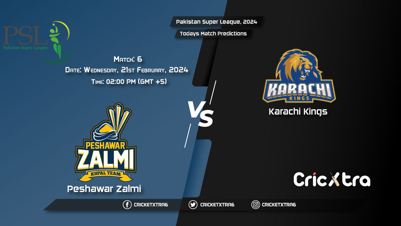 Pakistan Super League, 2024, PES vs KAR 6th Match Prediction, Fantasy Cricket Tips, Pitch Report and Injury Update